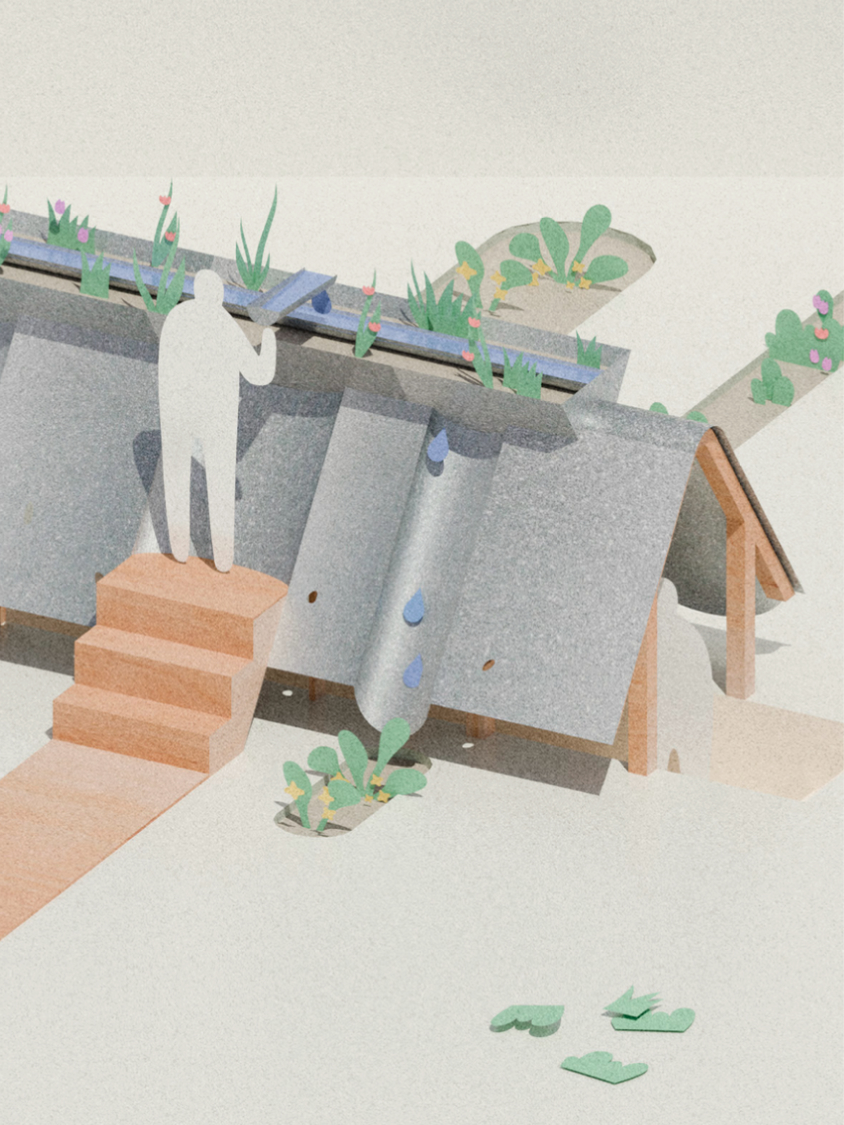 Big Roof Pot